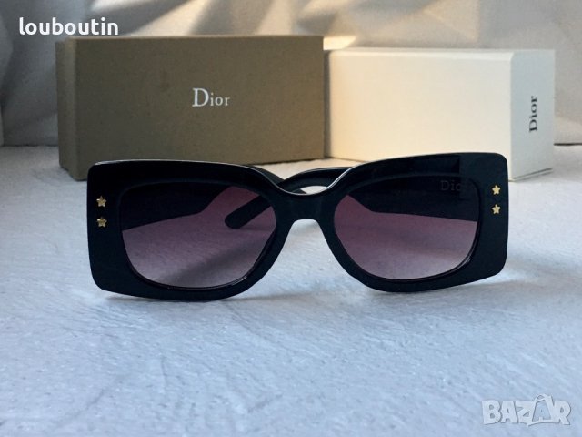 Dior 2023 дамски слънчеви очила правоъгълни 2 цвята, снимка 5 - Слънчеви и диоптрични очила - 41957333