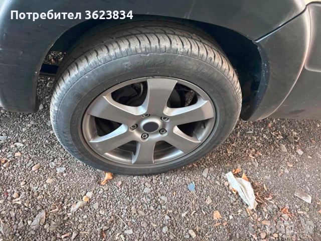 Летни гуми с алуминиеви джанти 5х130, 235/55 R18, снимка 3 - Гуми и джанти - 52623345