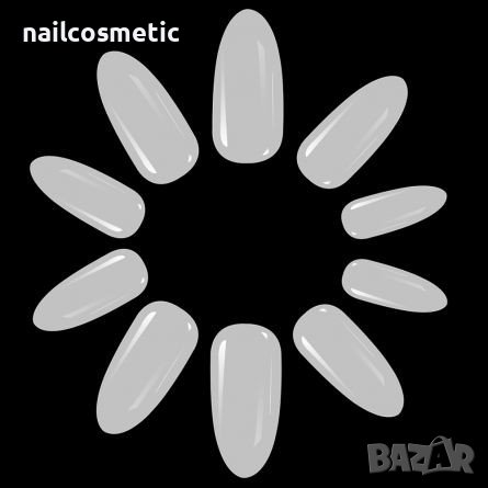 НОВО! 2 В 1 - 120 БР. НОКТИ /УДЪЛЖИТЕЛИ БАДЕМ - LILA ROSSA MILANO K107, снимка 3 - Продукти за маникюр - 41489559