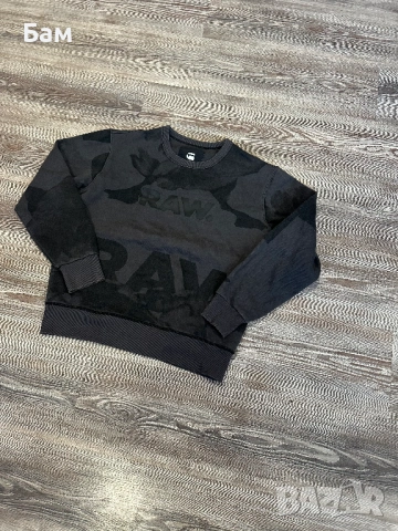 Оригинална мъжка блуза G-Star Raw Core LS Premium размер С, снимка 3 - Блузи - 53584346