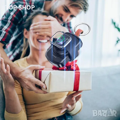 Преносимо безжично зарядно устройство за Apple Watch Ultra, 1800mAh Power Bank, снимка 4 - Смарт часовници - 48477098