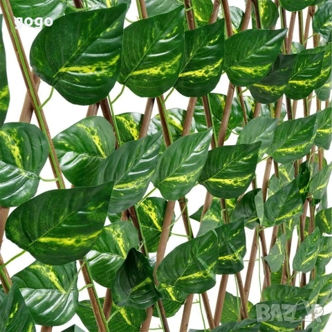 декоративна решетка със листа, снимка 3 - Декорация за дома - 53804393