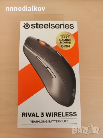 SteelSeries Rival 3 Wireless гейминг мишка 