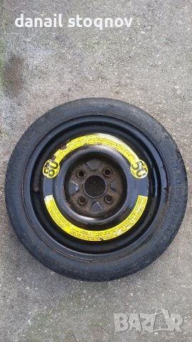 Резервна гума патерица за фолксваген поло 98 година , снимка 1 - Гуми и джанти - 39649250