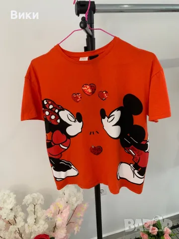 Тениска на Zara ръст 164, подходяща за XS-S, снимка 6 - Тениски - 49507632