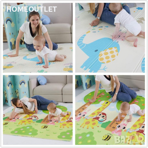 Постелка за игра / плеймат от пяна с две лица от пяна XF0310302X, снимка 3 - Други - 36337800