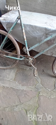 Старо юношеско руско колело. "Школник", снимка 4 - Антикварни и старинни предмети - 51725980