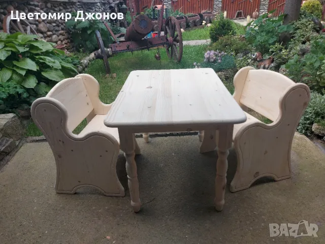 Детска маса,столче,етажерка, снимка 2 - Мебели за детската стая - 48951913