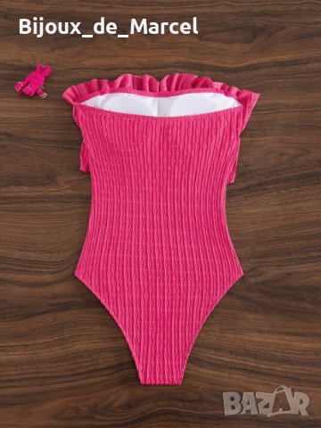 Бански Maida Pink - S M L XL размери, снимка 3 - Бански костюми - 44198826