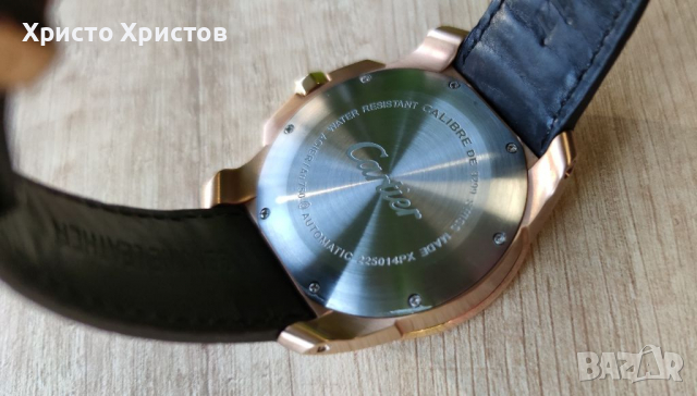 Мъжки луксозен часовник Cartier Calibre De 3299 , снимка 11 - Мъжки - 36231822