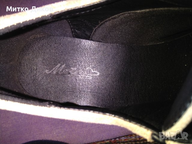 Мери маркови женски обувки естествена кожа  №39 реален стелка 25см ток 4.5см, снимка 7 - Дамски ежедневни обувки - 40900847