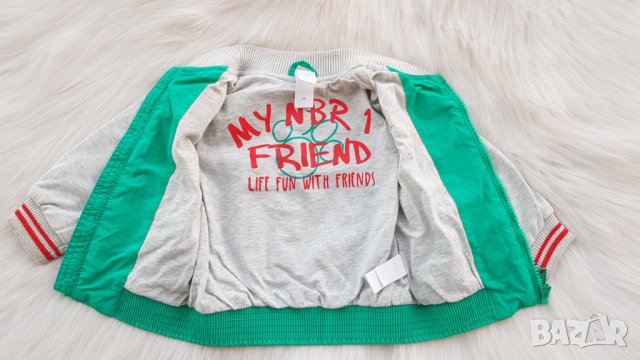 Бебешко яке пролет есен 3-6 месеца, снимка 2 - Бебешки якета и елеци - 42445339