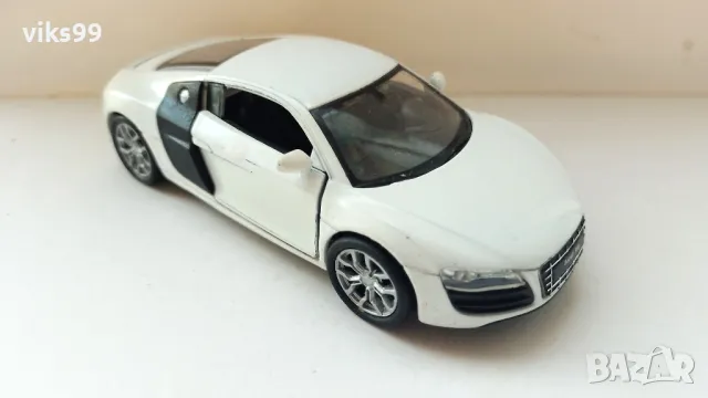 Audi R8 V10 Welly - Мащаб 1:34-39, снимка 5 - Колекции - 49507407