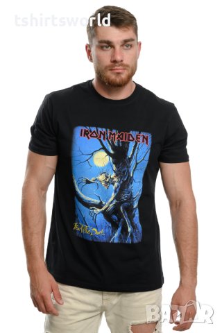 Нова мъжка тениска с дигитален печат на музикалната група IRON MAIDEN - Fear of the dark С ГРЪБ, снимка 8 - Тениски - 40413977