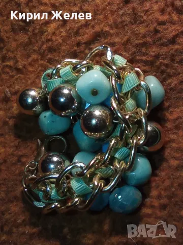 ЗЛАТИСТА ФЕШЪН АРТ ГРИВНА с КРАСИВИ ФАСЕТИРАНИ ПОЛУСКЪПОЦЕННИ КАМЪНИ 47406, снимка 10 - Гривни - 47285516