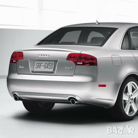 емблема задна емблема Ауди Audi A4 A7 R8 TT 178mm сива, снимка 2 - Аксесоари и консумативи - 42687154