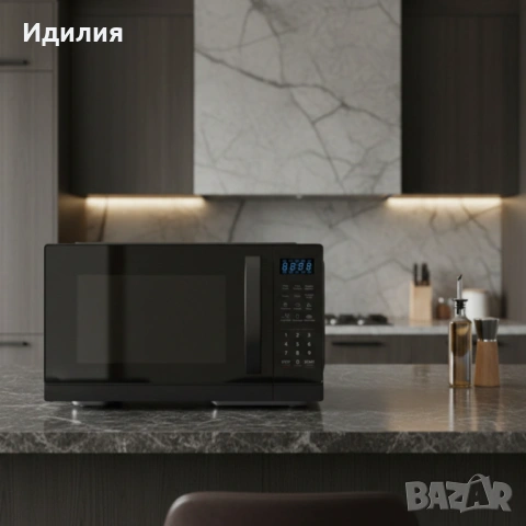 Микровълнова фурна MUHLER MO-7059D 25L, черна, дигитална