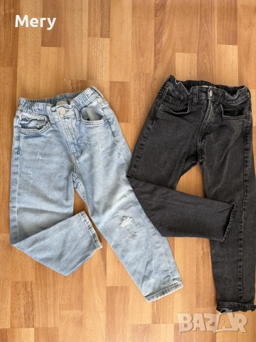 Два чифта дънки H&M и Zara , снимка 3 - Детски панталони и дънки - 56087113