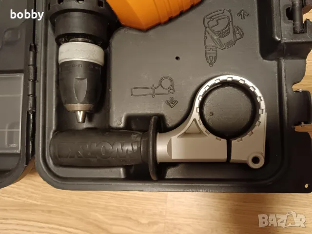 Ударна дрелка Worx WX300K, снимка 10 - Бормашини - 56226804