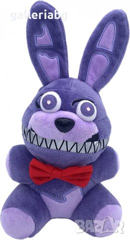 Плюшена играчка на Бони - Five Nights at Freddy’s - Bonnie the Rabbit / Freddy, Фреди, снимка 1 - Плюшени играчки - 40236498