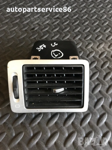 Ляв въздуховод на таблото за Peugeot 307CC (2005) 9634499077, снимка 2 - Части - 53618110