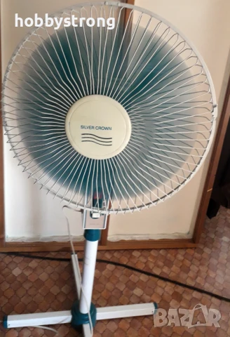 Вентилатор на стойка Silver crown CH-830 25лв, снимка 5 - Вентилатори - 51303009
