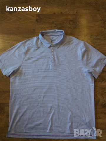 Nike Men's Dri-fit Player Striped Golf Polo - страхотна мъжка тениска КАТО НОВА УГОЛЕМЕНА 2ХЛ, снимка 5 - Тениски - 44736474