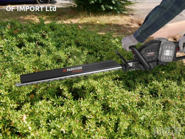 Мощен Безчетков Храсторез PARKSIDE Performance PPHSA 40-Li C3, снимка 3 - Градинска техника - 51375147