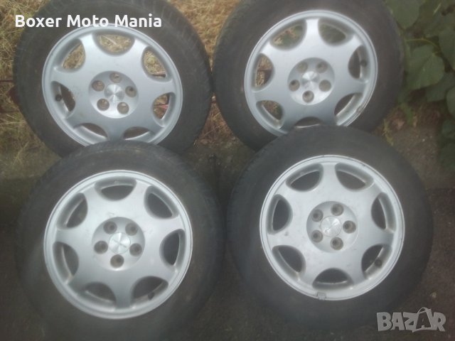 JAPAN Subaru,Японски Алуминиеви джанти 6Jx15цола,5x100mm,Оригинални,4броя , снимка 1