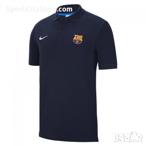 Мъжка поло тениска Nike FC Barcelona DB4562-451, снимка 1 - Тениски - 36271126