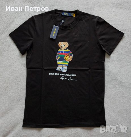 Ralph Lauren Polo Bear мечка мече мъжка фланелка тениска блуза унисекс , снимка 2 - Тениски - 40353295