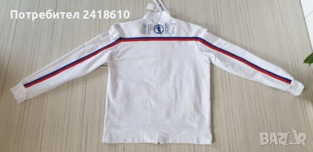 Dirk Bikkembergs Stretch Mens Full Zip Size M НОВО! ОРИГИНАЛ! Мъжкo Горнище!, снимка 2 - Спортни дрехи, екипи - 39942568