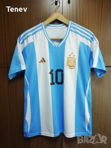 Argentina Lionel Messi Adidas 2024/2025 оригинална тениска фланелка Аржентина Меси размер L, снимка 3 - Тениски - 50405734