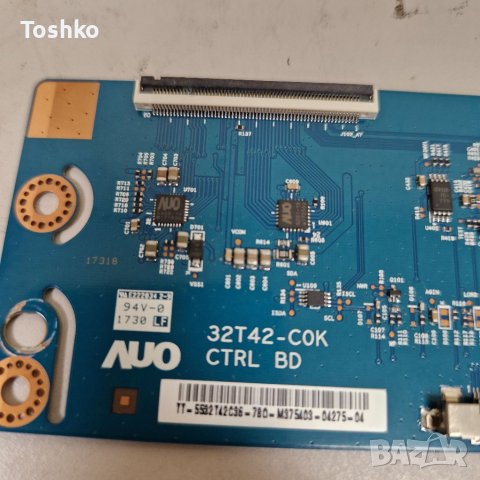 TCON BOARD 32T42-C0K TV JVC LT-32VF52K, снимка 2 - Части и Платки - 40267261