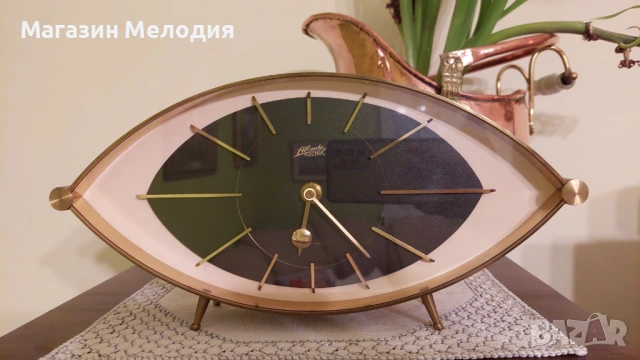 Настолен часовник Kienzle International – модел Atlanta Electric, снимка 8 - Антикварни и старинни предмети - 53602813