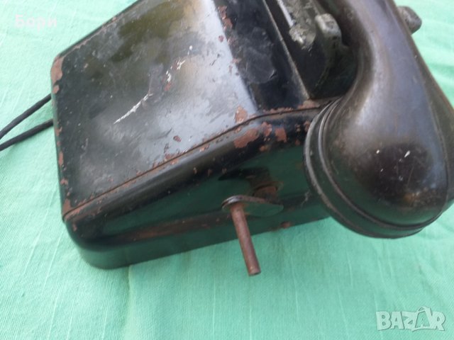 SABA 1946г Телефон с манивела, снимка 5 - Стационарни телефони и факсове - 34542473