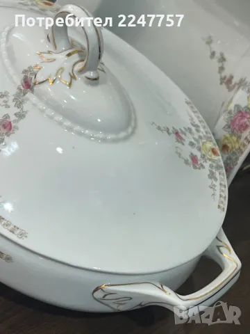 Терин с купа стар порцелан Bavaria, снимка 9 - Антикварни и старинни предмети - 47689738