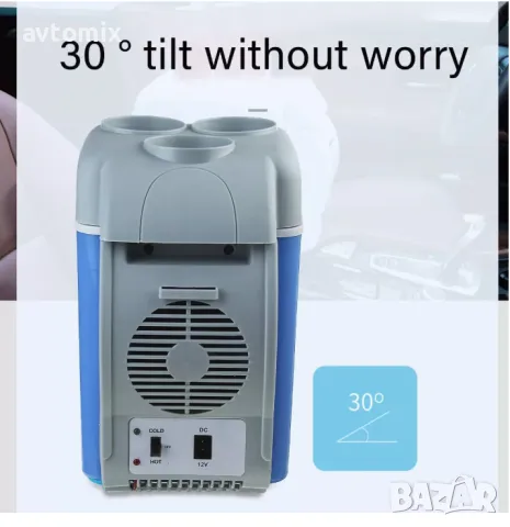 Мултифункционална Електрическа Хладилна кутия чанта с функция на затопляне за автомобил каравана кем, снимка 4 - Аксесоари и консумативи - 50219571