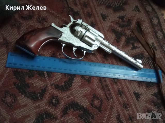 Стар метален пистолет с кобур 54291, снимка 14 - Антикварни и старинни предмети - 53638422