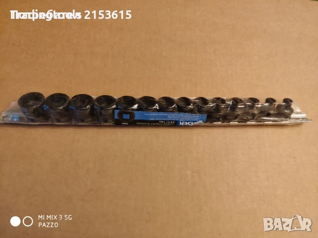 LASER TOOLS 14броя 3/8 impact stubby profile Шестостенни качествени вложки камъни, снимка 2 - Гедорета - 52852174