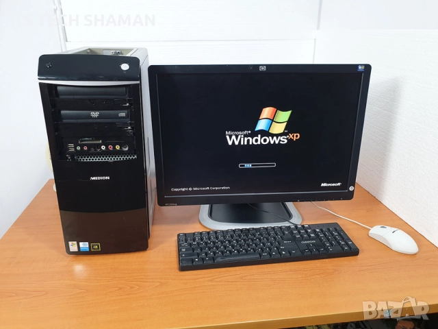 ⭐Продавам рядък Уникален! ретро компютър MEDION MT8 с Windows XP.⭐