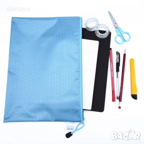 2320 Текстилна папка с цип А4, промазан плат, снимка 10 - Ученически пособия, канцеларски материали - 33848201