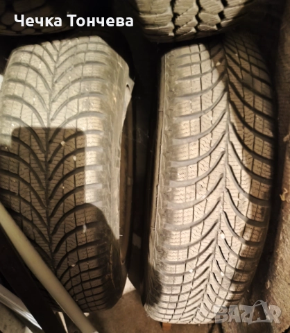 4бр.гуми с железни джанти 