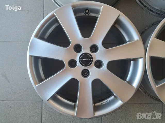 Алуминиеви джанти Borbet 17 5x112, снимка 2 - Гуми и джанти - 50131586