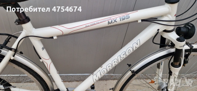 Алуминиев велосипед Morrison колело 28", снимка 4 - Велосипеди - 53780790