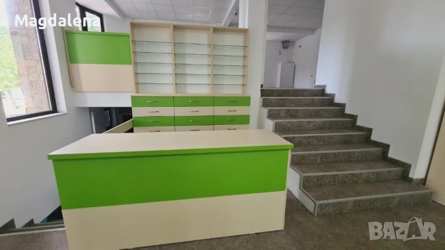 Мебели за пълно обзавеждане на аптека, снимка 6 - Друго търговско оборудване - 53117256