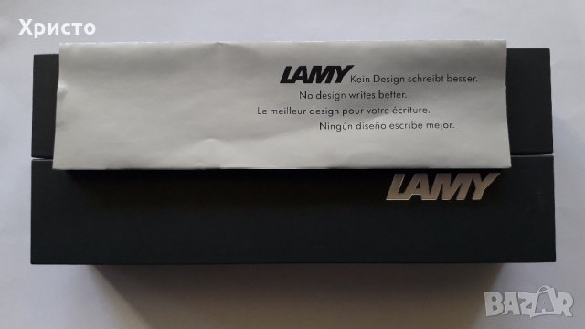 ролер Лами Суифт Lamy Swift Palladium модел 330, метал с паладиево покритие, снимка 4 - Ученически пособия, канцеларски материали - 35898215