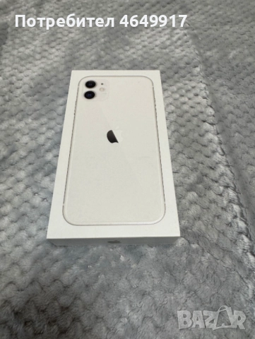 iPhone 11 64GB White – Работи отлично, реални снимки, по договаряне