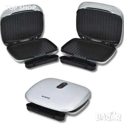 Контакт-грил, снимка 2 - Тостери - 49226630