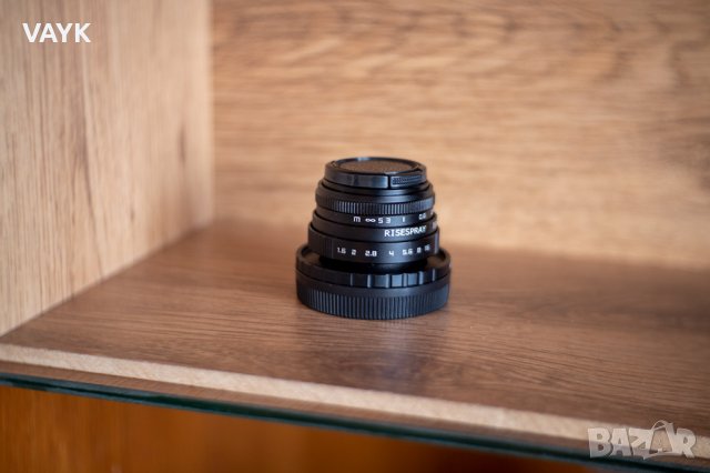 Oбектив за Canon - 35mm за Canon EF-M Mount f1.6 MF Prime Lens II, снимка 4 - Обективи и филтри - 39743431